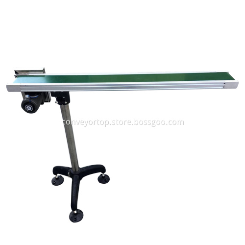 Industrial Electric Small Pvc Rubber Belt Conveyor